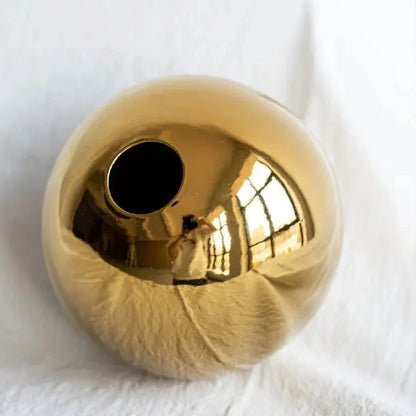 Neya Golden Ball Vase