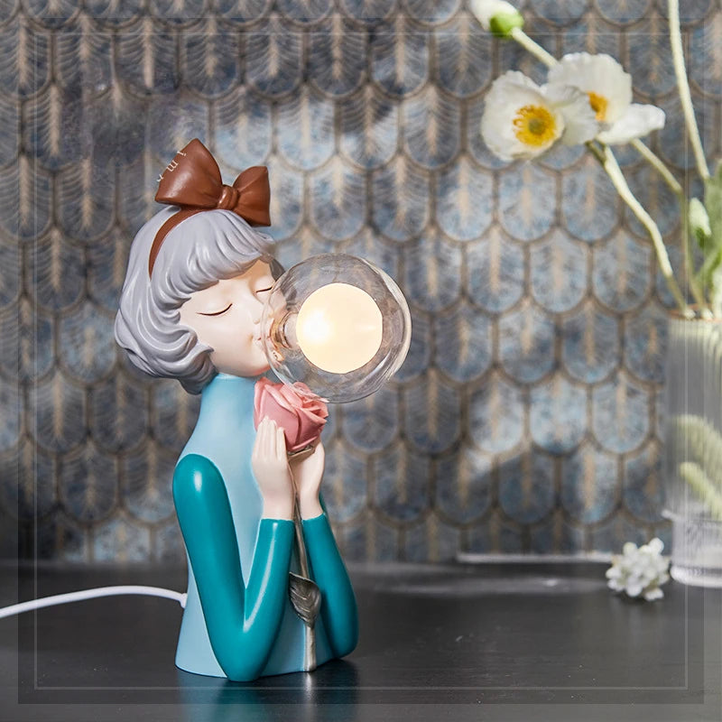 Bubble Girl Lamp