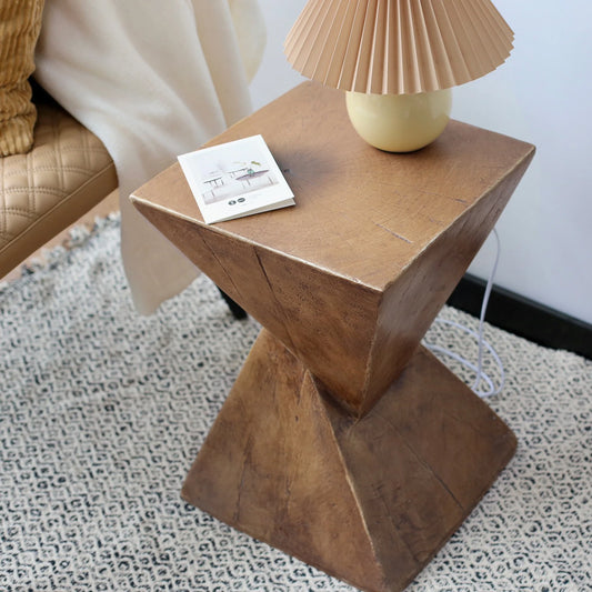 Triangle Concrete Side Table