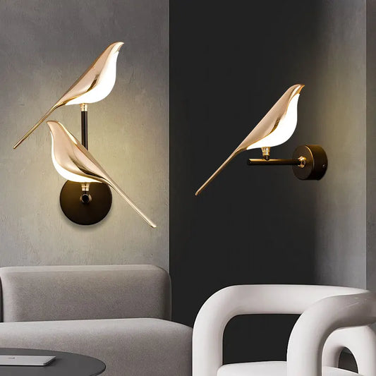 Creative Bird Wall Lamp