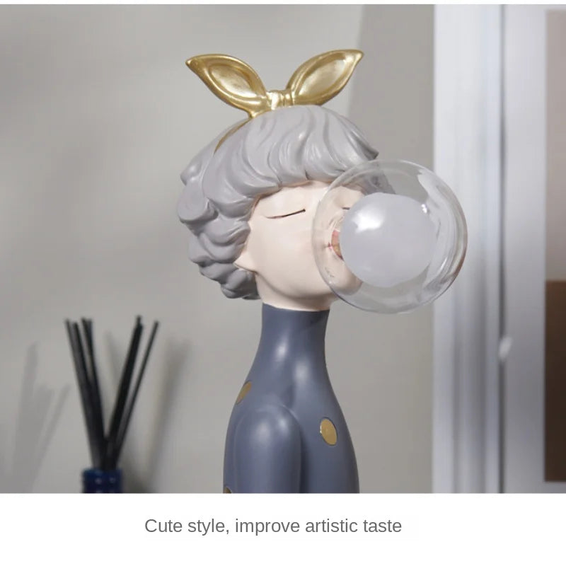 Bubble Girl Lamp